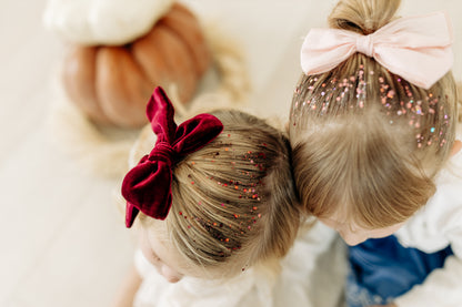 Pink Linen Bow