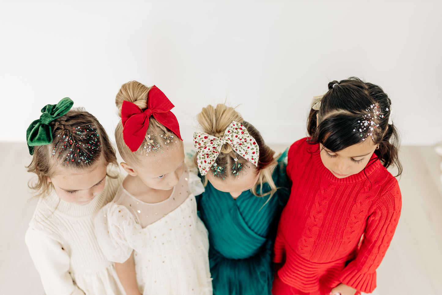 Christmas Floral Bow